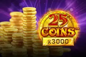 25 Coins™ x3000 pokie at Wolf Winner