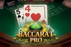 Baccarat PRO pokie at Wolf Winner